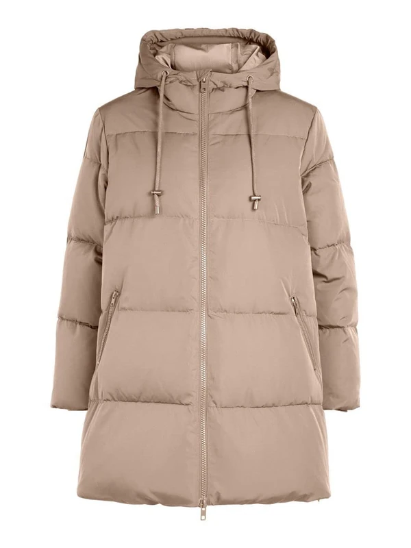 OBJECT Women's Objlouise Noos Down Jacket, Fossil, S