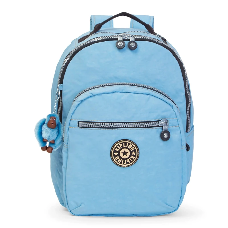 Kipling Women's Seoul Extra Large 17” Laptop Backpack, Durable, Roomy with Padded Shoulder Straps, School Bag, True Black2, 13.5" L x 18.25" H x 7.75" D