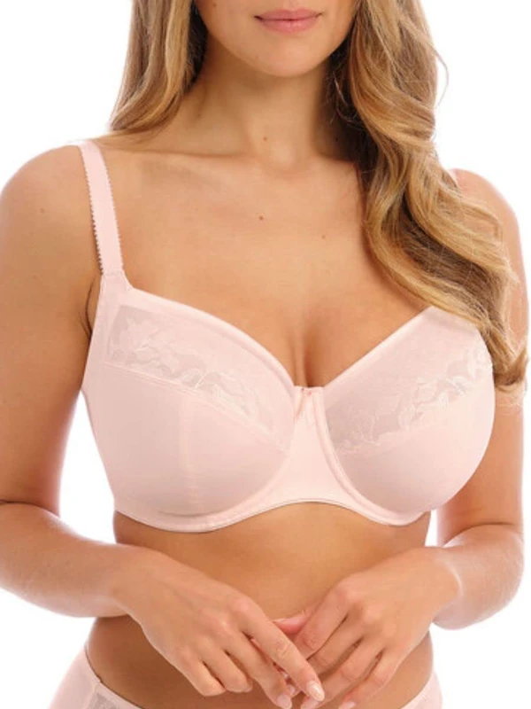 Fantasie Women's Illusion Underwire Side Suport Bra Full Coverage, Opaque, Blush, 38F