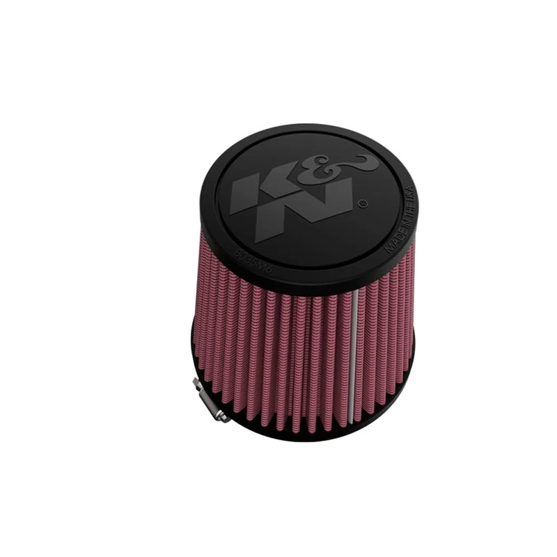 K&N Universal Clamp-On Air Filter: High Performance, Premium, Washable, Replacement Filter: Flange Diameter: 3 In, Filter Height: 4.375 In, Flange Length: 0.75 In, Shape: Tapered Round, RU-9410