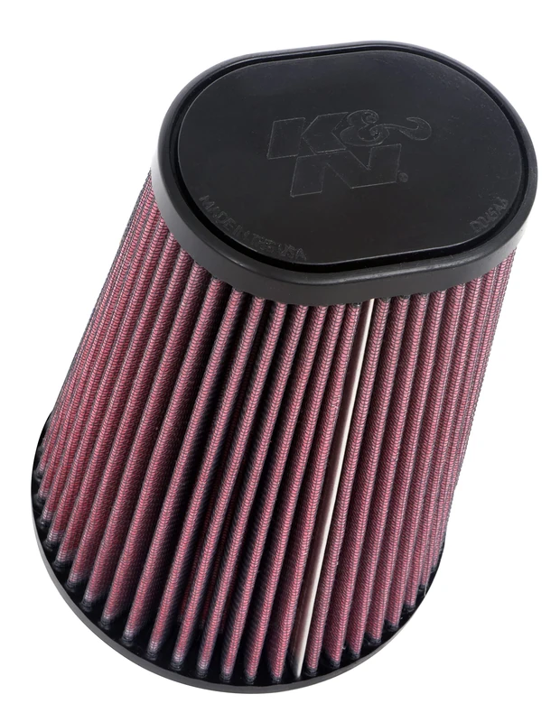 K&N Universal Oval/Conical Air Filter 114mm flange, 149mm base, 83mm x 114mm top, 203mm height (RU-1021)