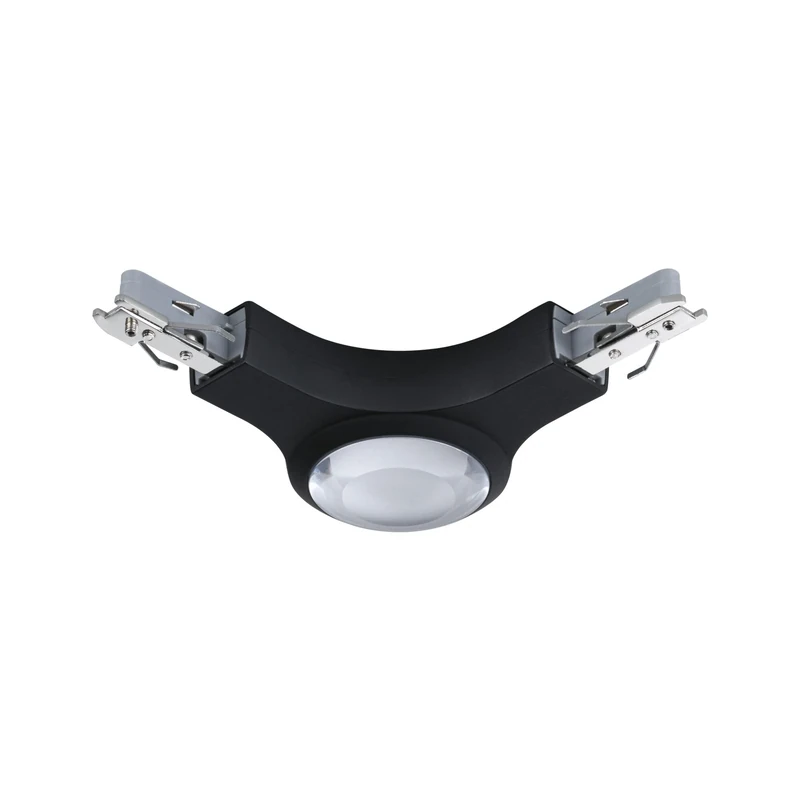 Paulmann 96997 URail L-connector illuminated 141x141mm 5,3W black matt rail system