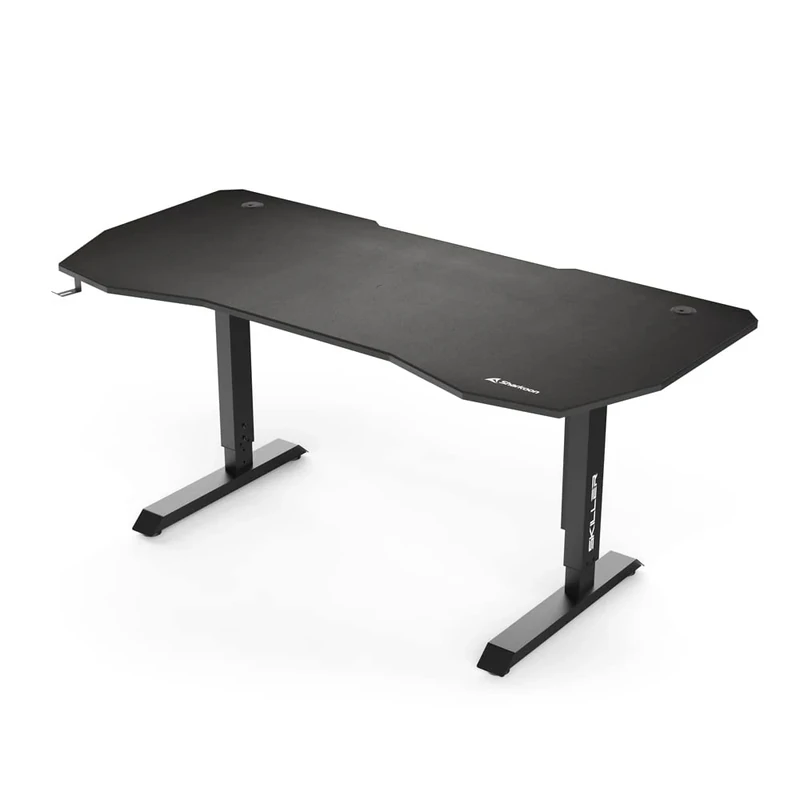Sharkoon Skiller SGD20 Gaming Desk, Black, Wide - Image 1