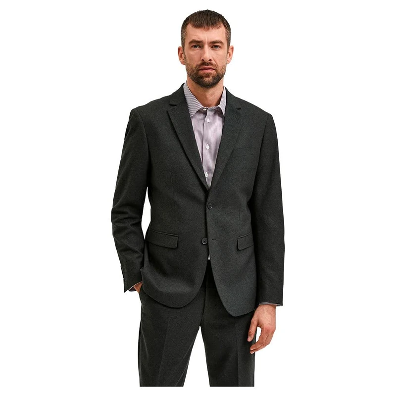 SELECTED HOMME Men's Slhslim-Adrian BLZ B Noos Jacket, Forest Night, 40R