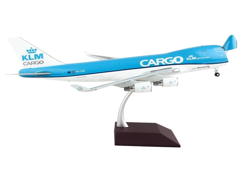 GeminiJets G2KLM935 Boeing 747-400ERF KLM Cargo Interactive Series PH-CKC Scale 1/200