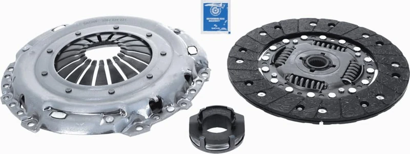 SACHS 3000 951 608 Clutch Kit Compatible for Volkswagen Polo II (9N_, 9A_) 2001-2014 and Other Vehicles