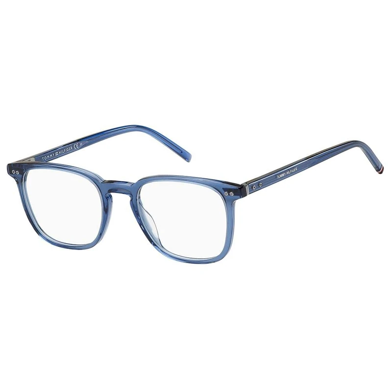 Tommy Hilfiger Th 1814 DTY/20 BLUE RUTHEN Eyewear Men's Acetate, Standard, 51