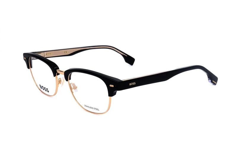 Hugo Boss BOSS 1382 2M2 Black Gold Men's Eyewear Frame