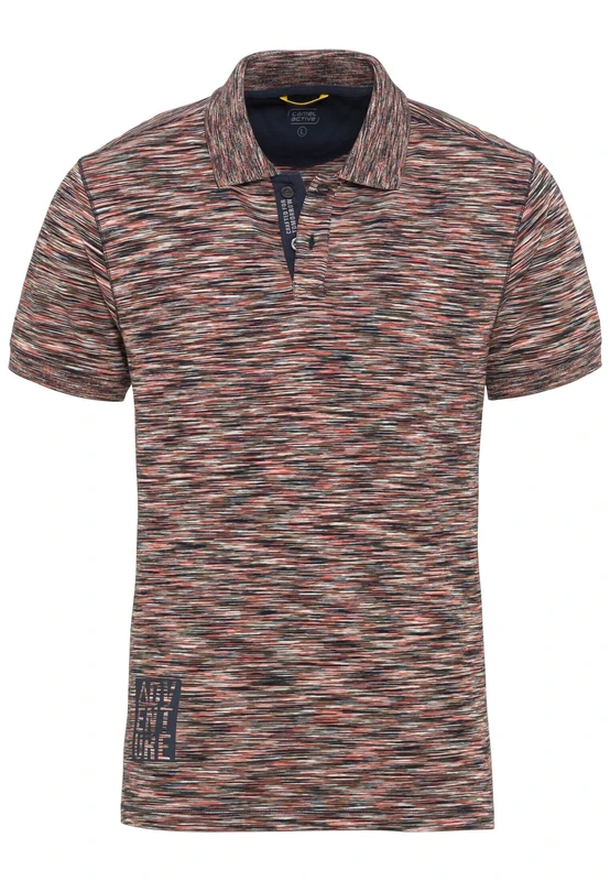 camel active Men's 409965/1p24 T-Shirt, red, S