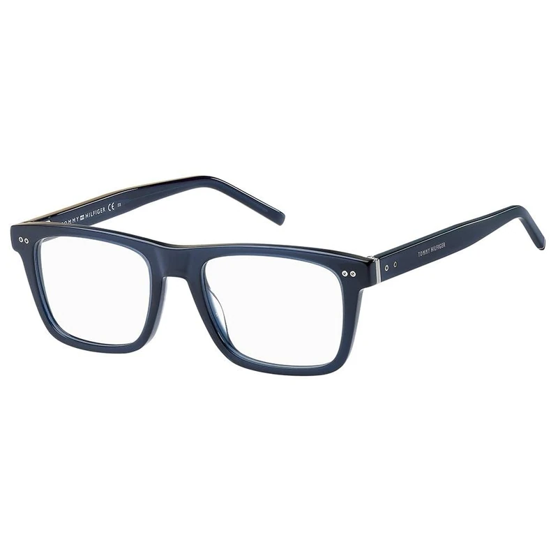 Tommy Hilfiger Th 1892 PJP/19 BLUE Eyewear Men's Acetate, Standard, 52