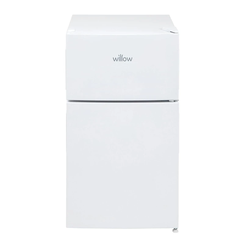 Willow WW50UCFF 86L Under Counter Fridge Freezer with 4* Freezer Rating, Adjustable Thermostat, Low Noise Level, 2 Years Warranty - White