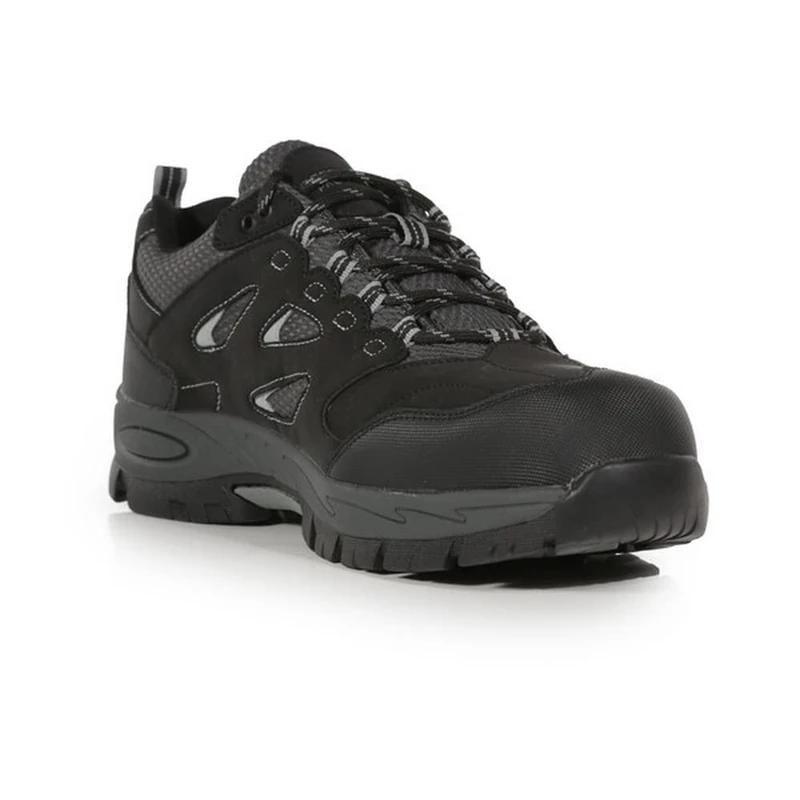Regatta Mens Professional Mudstone Low Safety Boots, Black Granit, 9 UK