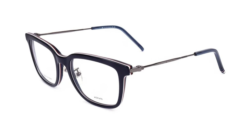 Tommy Hilfiger TH 1901/F Rectangular Eyeglasses, 53 mm Size, Black