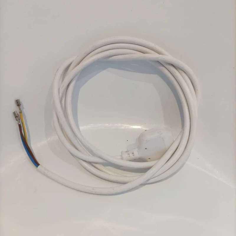 Washing Machine Power Cable 3 Wire For Candy Zanussi Hoover Appliance