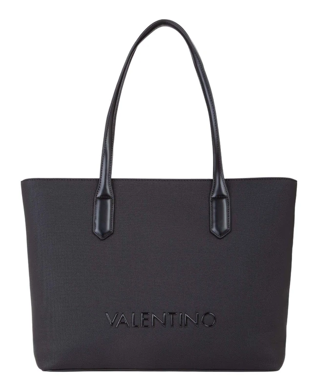 Valentino Wira Re Nero Shopper Shoulder Bag Black