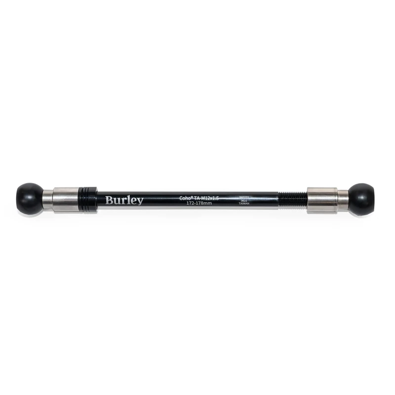 Burley Coho Thru Axle, Black, 12 x 1.5 (172-178mm)