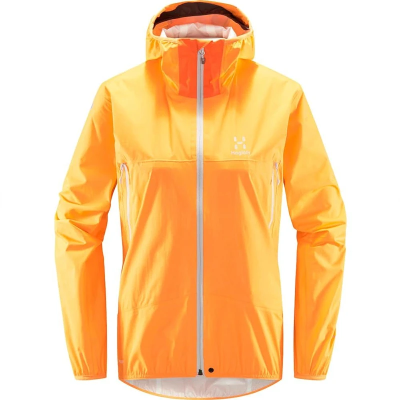 HAGLOFS 605235_4U8 L.I.M PROOF JACKET WOMEN Jacket Women's SOFT ORANGE/FLAME ORANGE Size S