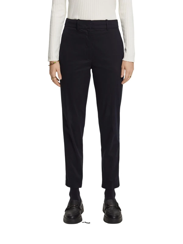 ESPRIT Women's 993ee1b318 Pants, Black 1, 30W x 30L