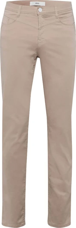 BRAX Women's Style Carola Superior Cotton Trousers, Sand, 32W x 30L - Image 1