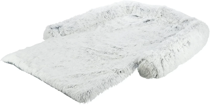 Harvey furniture protector bed, square, 80 × 130 cm, white-black