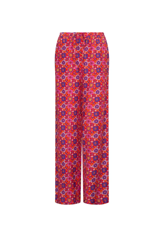 Seidensticker Women's trousers regular fit, red, 16 - Image 1
