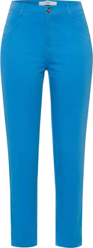 BRAX Feel Good Women's Style Mary S Ultralight Organic Cotton Shortened Trousers, Santorini, 34W x 30L