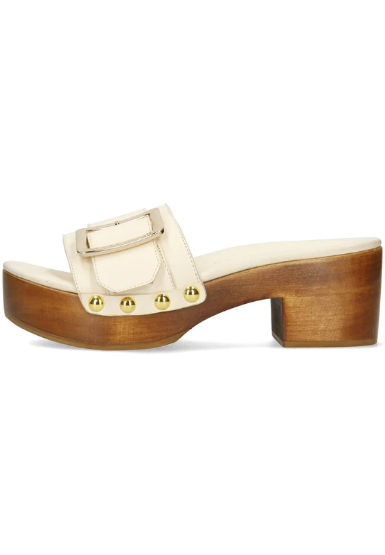 Melvin & Hamilton Women's Layla 1 Clog, Beige, 2/2.5 UK