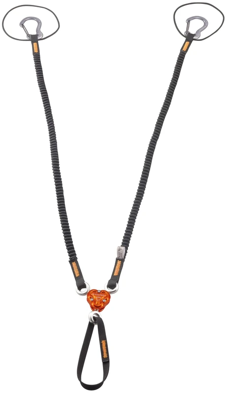 C.A.M.P. Unisex Adult X-GYRO Leash, Black/Grey/Orange, 85/129 cm