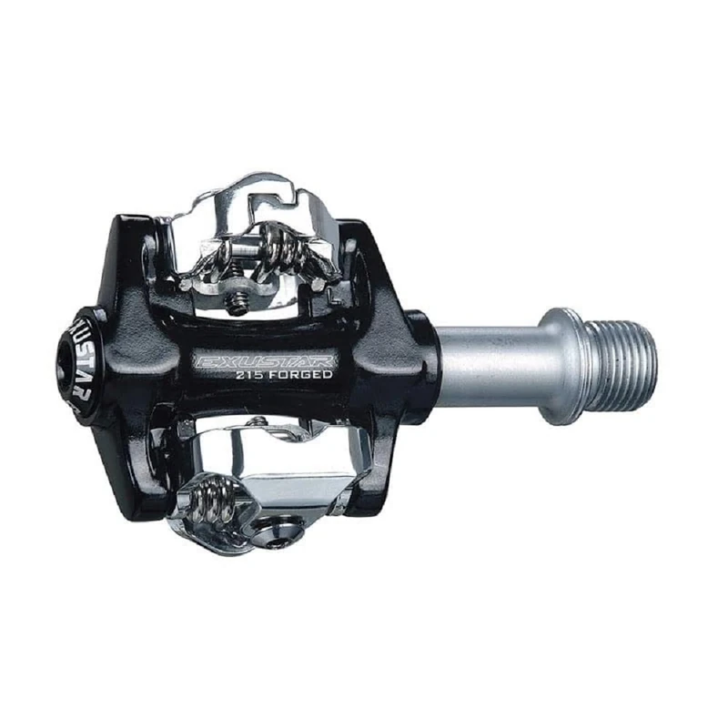 EXUSTAR MTB E-PM215 Pedal 81x55mm in Aluminium Black - CR-