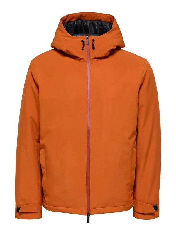 SELETED HOMME SLHATLAS JKT B NOOS Men's Jacket, Bombay Brown, M, Bombay Brown, M