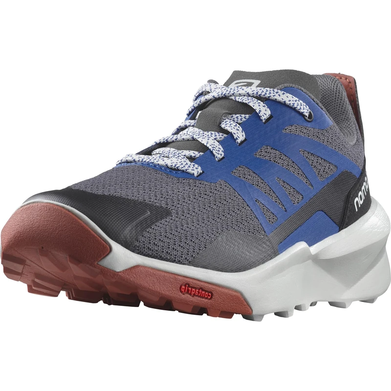 SALOMON Unisex Kids Patrol Trail running shoes, Magnet Lunar Rock Burnt Henna, 2.5 UK Child