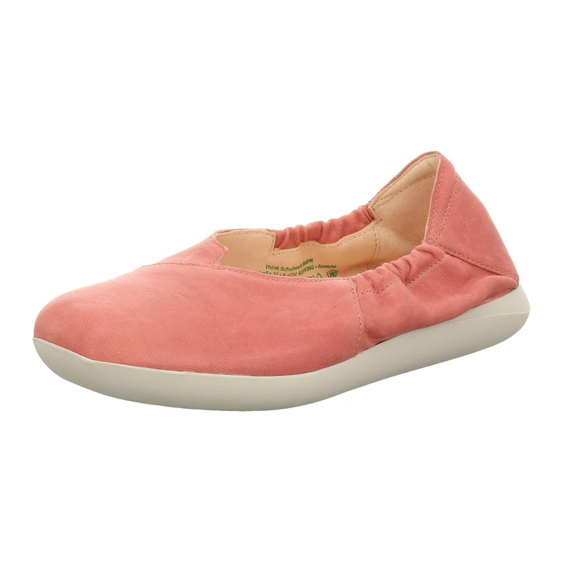 Think! Women's Opua Sustainable Ballet Flats, 5020 Candy, 4 UK - Image 1