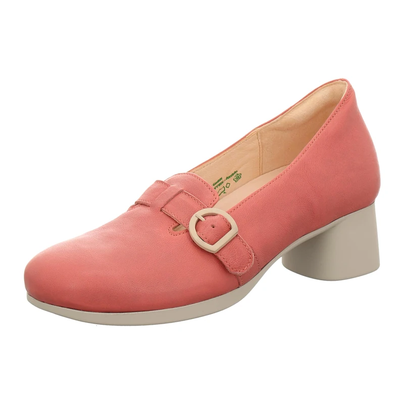 Think! Women's Nani Sustainable Replaceable Footbed Pump, 5000 Candy, 6.5 UK