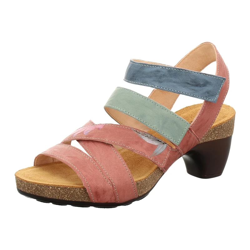 Think! Women's Traudi Sustainable Slingback Sandals, 5010 Candy Combi, 6.5 UK