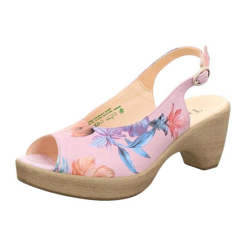 Think! Women's Zeppa Sustainable Slingback Sandal, 9020 Viola, 6.5 UK
