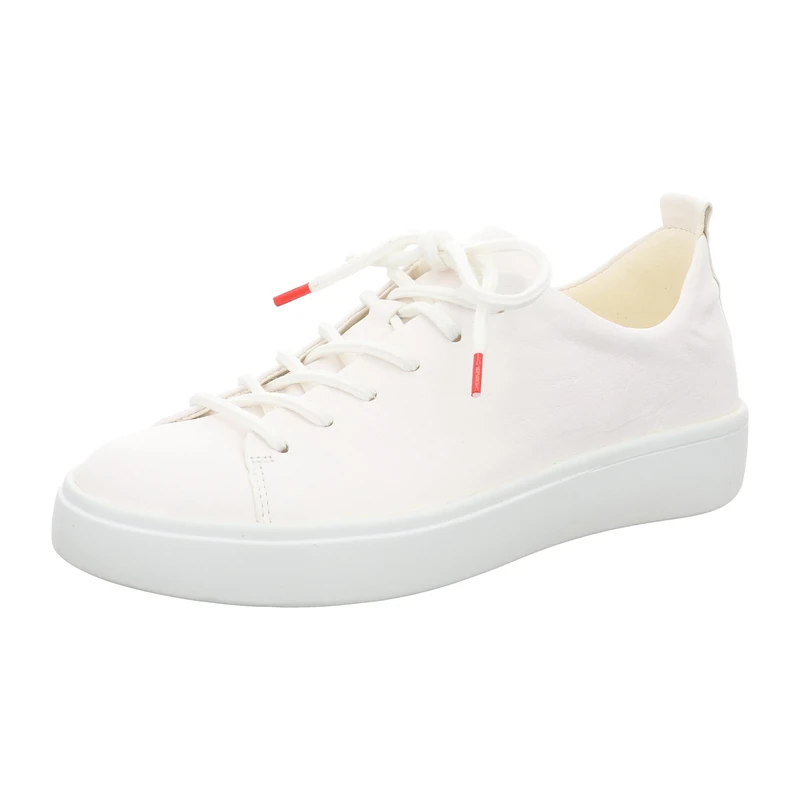 THINK! Damen GRING chromfrei gegerbte nachhaltige Halbschuhe, Bianco 1000