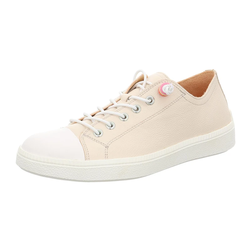 Think! Damen TURNA chromfrei gegerbte nachhaltige Halbschuhe, Panna/Kombi 4010
