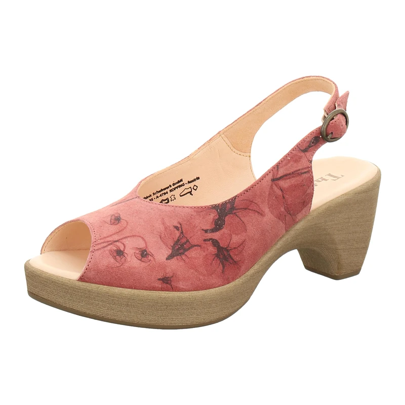 Think! Zeppa Women's Sustainable Slingback Sandals, 9040 Candy, 5 UK - Image 1