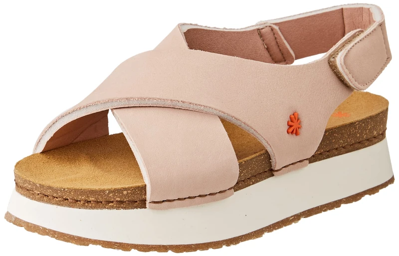 ART Women's Mykonos Island Heeled Sandal, Pale, 8 UK