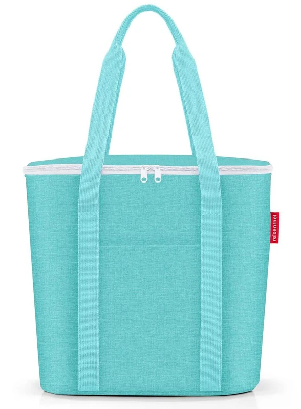 reisenthel Thermoshopper Twist Ocean Cool Bag for Shopping or Picnics with 2 Carrying Straps Made of Water-Repellent Material