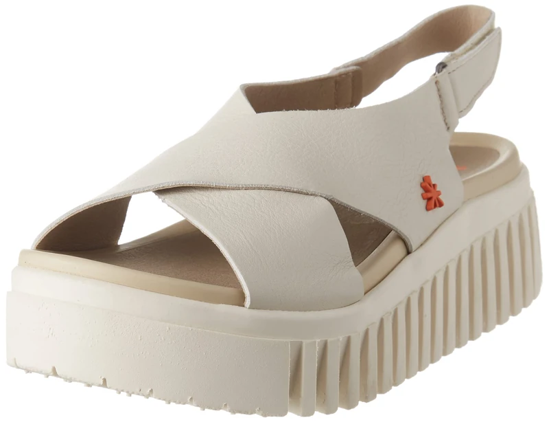 ART Brighton, Heel Sandal Women, Cream, 6 UK