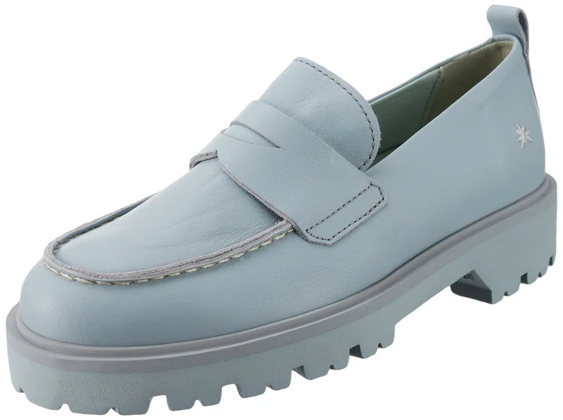 Art Women's Graz Moccasin, Light Blue, 8 UK