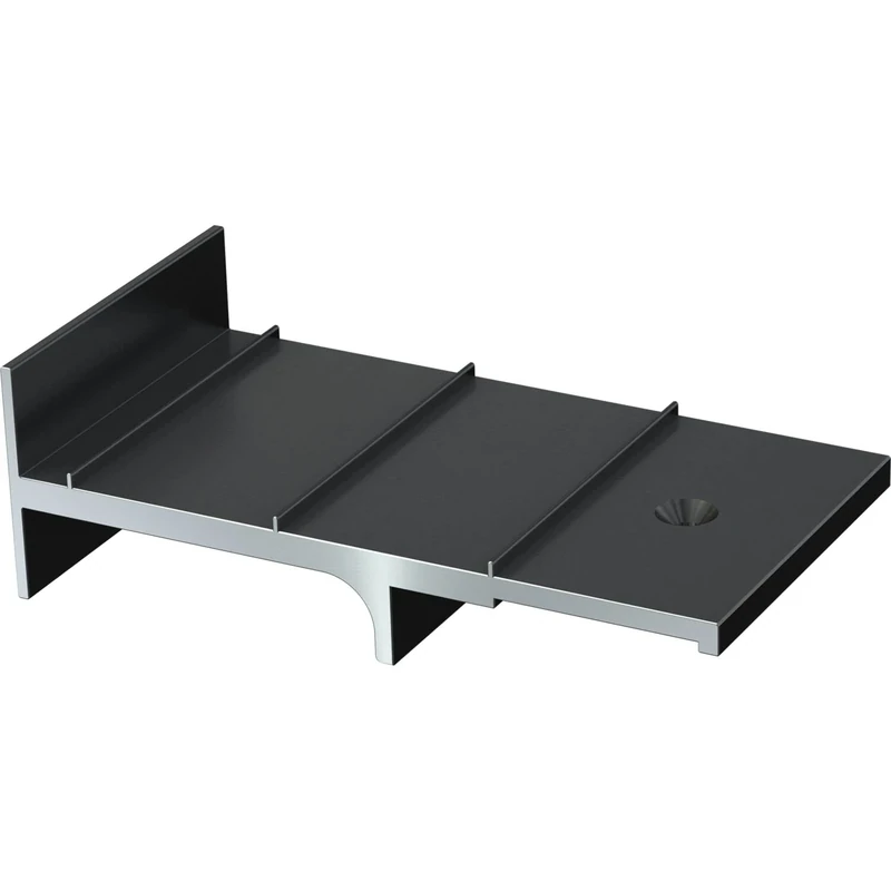 Karle & Rubner 7402 K&R S-Fix Plate Holder with Drilling Screw Pack of 10, galvanised