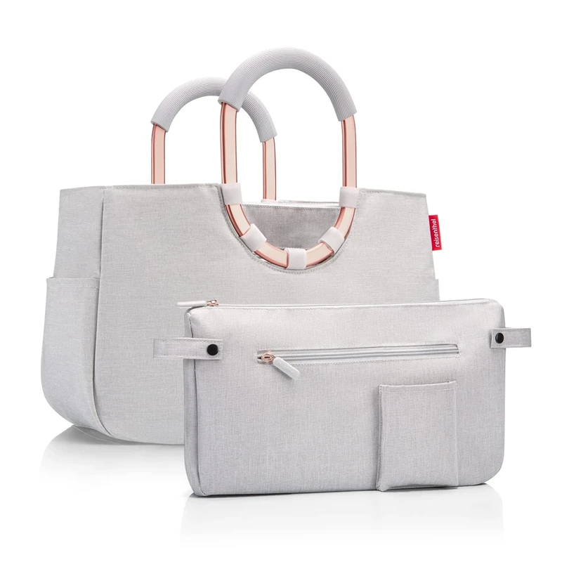 Reisenthel OS1036 LOOPSHOPPER M FRAME TWIST SKY ROSE Gym Bag Women's FRAME TWIST SKY ROSE Size Unica