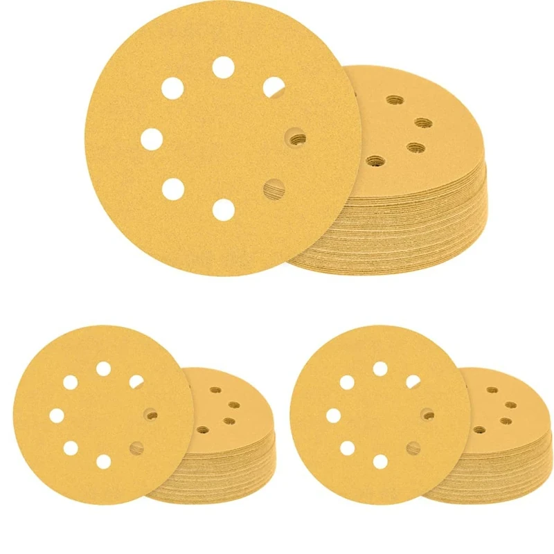 Bosch Professional 150 pcs. XXL Mixed Set Expert C470 Sanding Disc (for Wood, Ø 125 mm, Grits 80, 120, 180, Accessories Random Orbital Sander)