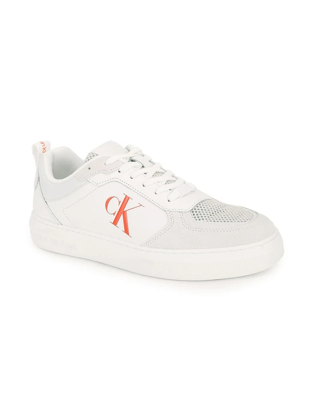 Calvin Klein Jeans Men Cupsole Trainers Casual Xray, White (White), 44