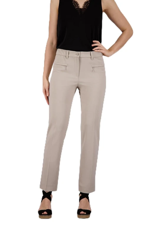 Gardeur Women's Zene51 Trouser, Dove (1012), 20