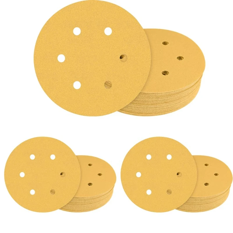 Bosch Professional 150 pcs. XXL Mixed Set Expert C470 Sanding Disc (for Wood, Ø 150 mm, Grits 80, 120, 180, Accessories Random Orbital Sander)