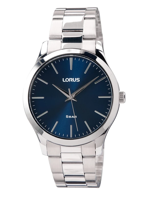 Seiko RRX65HX9 Men's Analogue Quartz Watch with Metal Strap, Silver