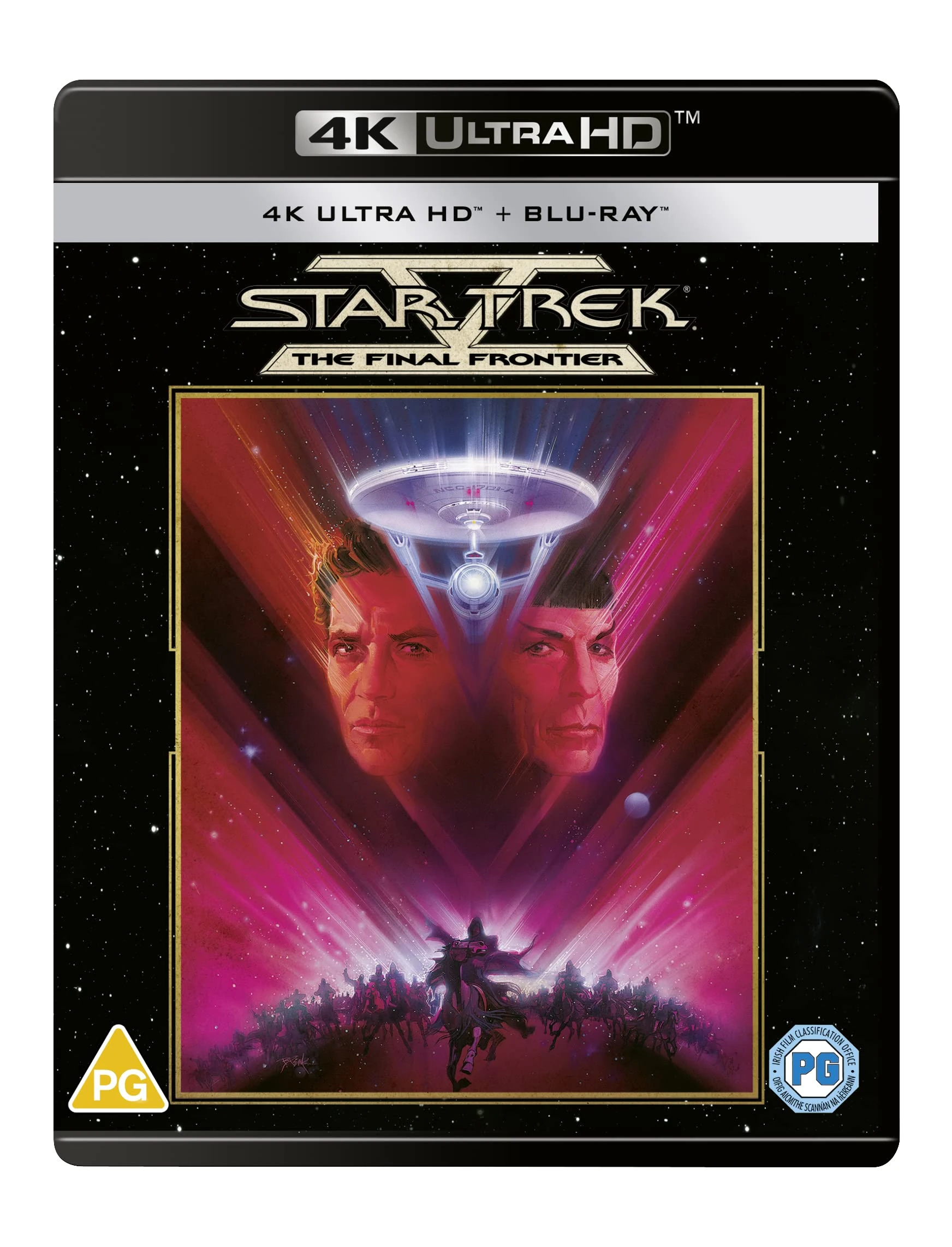 Star Trek V: The Final Frontier 4K UHD [Blu-ray] [Region A & B & C]
